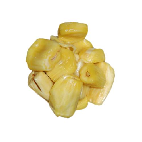 Jackfruit pulp is cleaned Jackfruit with skin and seeds removed and cut and pressed into a pulp.