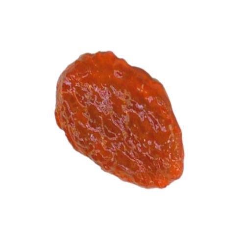 Jam Cornelian fruit is dark ruby red or a bright yellow. It has an acidic flavor which is best described as a mixture of cranberry and sour cherry.