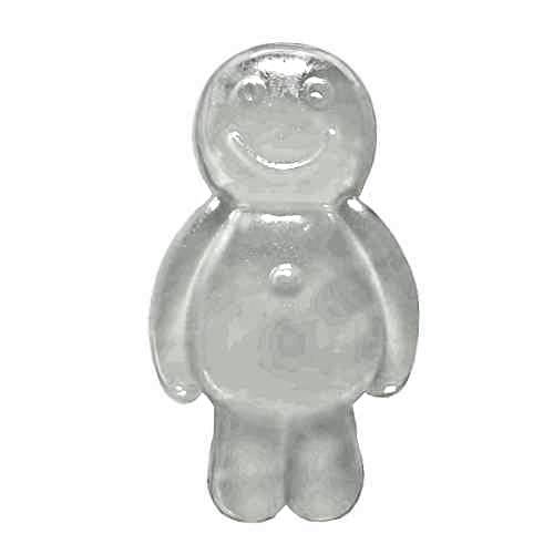 Jelly baby Coconut made with sugar and gelatin with a gummi soft candy and is sweet jelly with a coconut flavour.