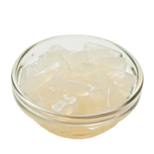 Jelly Coconut - Coconut Jelly is made by adding hot water with jelly powder and mixed and chilled until firm.