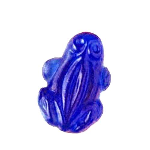 Blue jelly frog is a sweet citrus blueberry flavour made with gelatin and sugar and is sweet jelly with a bright blue color.