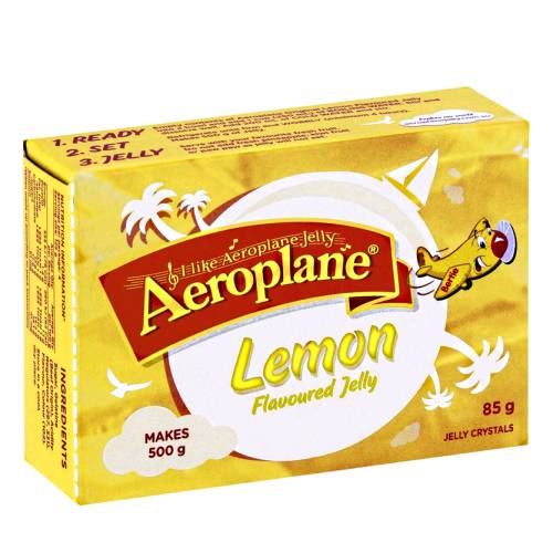 Lemon jelly is a bright yellow in color with a sweet tangy lemon flavour.