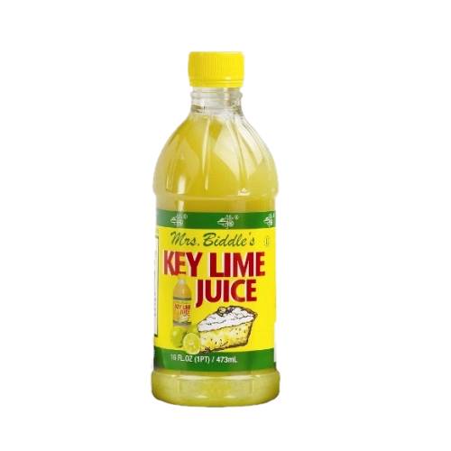 Key Lime Juice is made by cleaning the fruit of key lime then pulping and pressing to make a clean juice.