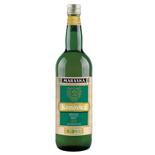 Maraska Komovica is natural brandy produced using the traditional method of grape pomace distillation. It owes its success to the simplicity and the complexity of the smell and the flavor at the same time. Serve chilled.
