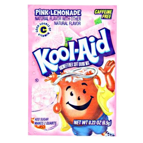 Kool Aid Pink Lemonade Cocktail Ingredient AdultBar
