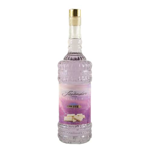 Castle Glens lavender liqueur created with lavender flowers are distilled for the oil and blended with white chocolate.