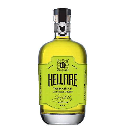 Lemon Liqueur Hellfire - Hellfire Limoncello Liqueur made from lemons are sourced locally and then soaked for 3 months to produce a smooth and refreshing liqueur without sourness. The low alcohol volume means it can be enjoyed neat over ice allowing the quality of the original ingredients to shine.