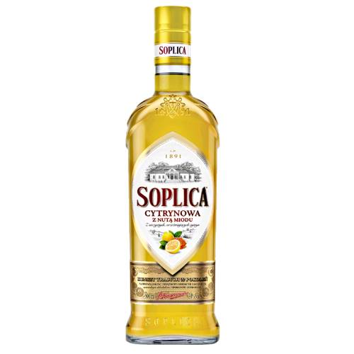 Soplica Lemon Liqueur combines ripe and exceptionally aromatic lemons with Polish spirit according to traditional recipes.