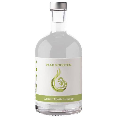 Mad Rooster Lemon Myrtle Liqueur is made from the premium fresh leaves and infused with a triple distilled neutral spirit to create a unique and uplifting experience for you to enjoy.