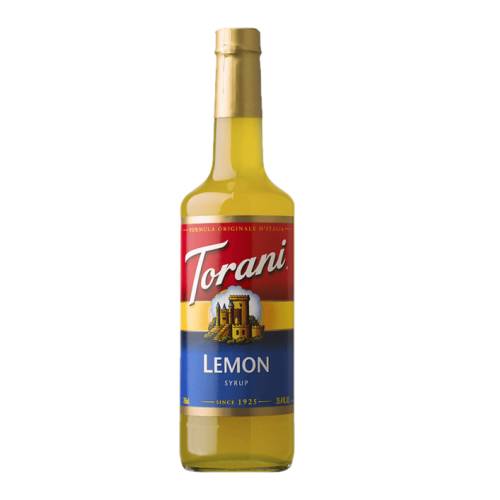 Lemon Syrup Torani - Torani Lemon Syrup tangy and tart like the best lemons this syrup brings yellow sweetness.