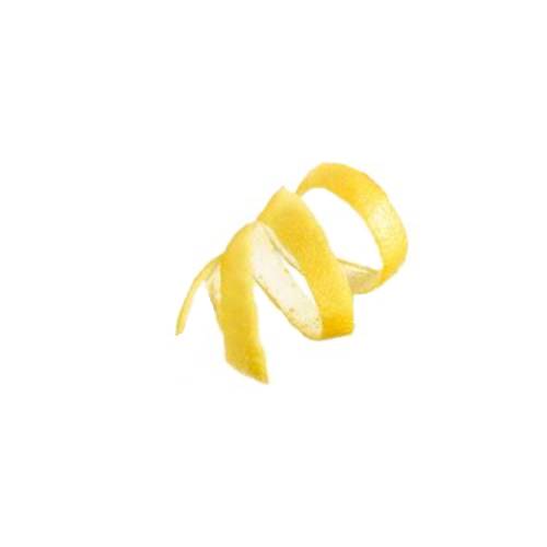 The peel or zest from the lemonade.