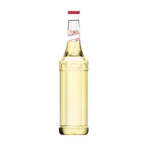 Lemongrass syrup made with sugar and water.