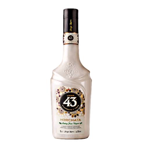 Licor 43 Horchata - Licor 43 horchata is a fusion of licor 43 original and traditional horchata from valencia spain and is a liqueur elaborated with no lactose or milk protein content and suitable for vegans.