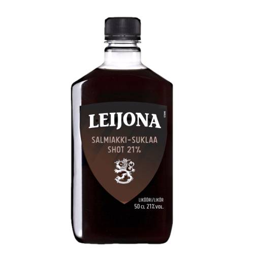 Leijona Salmiakki Suklaa Shot Licorice Liqueur.