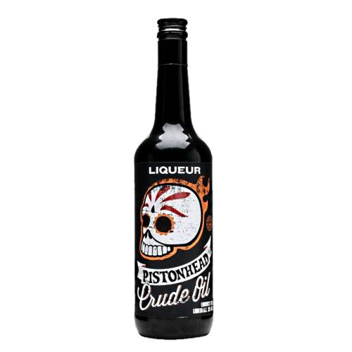 Licorice Liqueur Pistonhead - Pistonhead Crude Oil Chili and Licorice Liqueur with a thick black color...
not unlike we suppose crude oil.