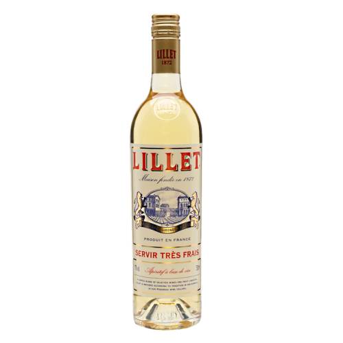 Blanc Lillet is a sweeter variant of the white wine based version with reduced quinine flavoring and made from 1986.