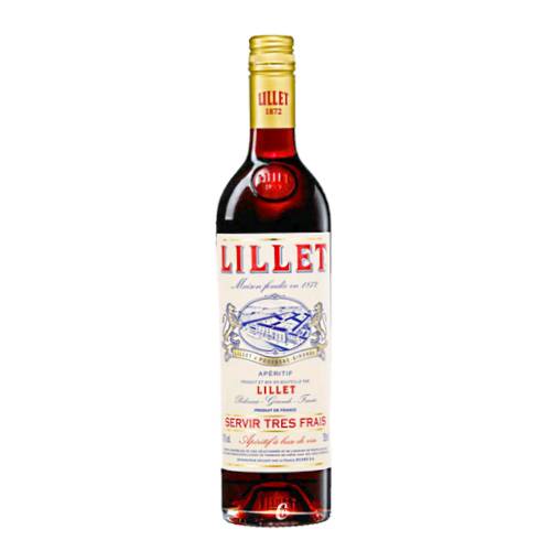 Lillet Rouge is a red wine based liqueur orange ripe berries vanilla and delicate spices with a robust structure and first made in 1962.