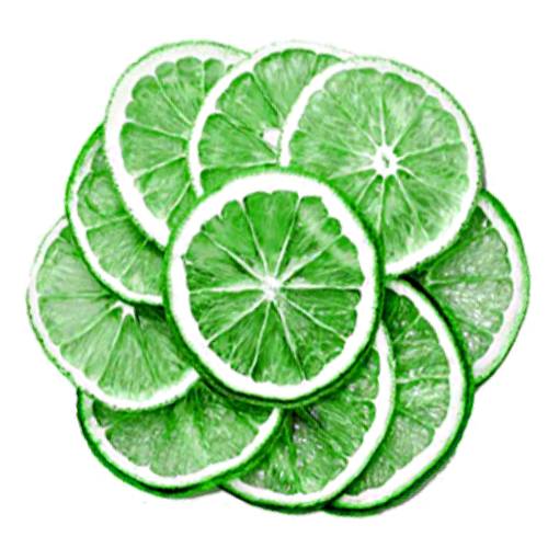 Dried Lime is sun dried or dehydrat lime used to dress and flavour lime cocktails.