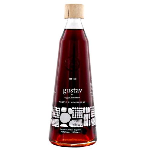 Lingonberry Liqueur Gustav Arctic - Gustav Arctic Lingonberry Liqueur and it features rich fruity notes of cranberries cherries raspberries and blackberries.