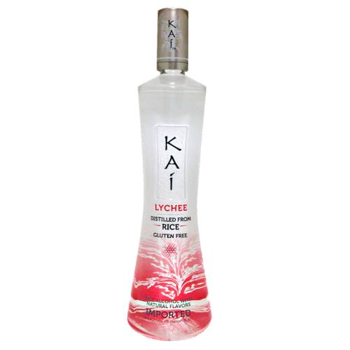 Kai Lychee Liqueur flavoured rice spirit is infused with tropical lychee fruit and is distilled five times from exotic yellow blossom rice and all natural flavours.
