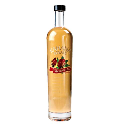 Macadamia Liqueur Kahana - Kahana Royale Hawaii Macadamia nut liqueur sweet and smooth mixed with the rich essence of roasted macadamia nuts.