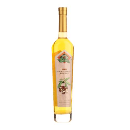 Macadamia Liqueur TMD - Tamborine Mountain Distillery macadamia nut liqueur is bright gold and offers a rich perfume of fresh crushed macadamia nut and loses no power with time in the glass.