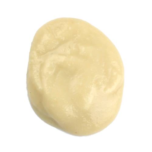 Macadamia cut and made smooth into a paste or pulp.