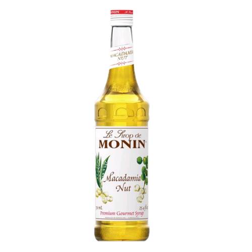 Macadamia Syrup Monin - Monin macadamia syrup made with sugar water and macadamia nut juice and cooked until thick.