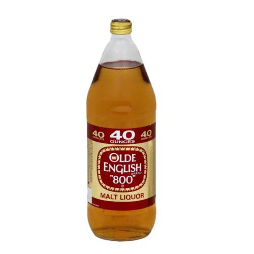 Liquor flavoured with Malt.