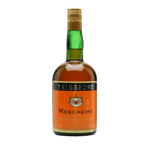 Mandarin Liqueur Teissedre - Teissedre mandarins liqueur is a deliciously fruity liqueur from Frances Teissedre. Made with mandarins we estimate this dates from the 1990s.