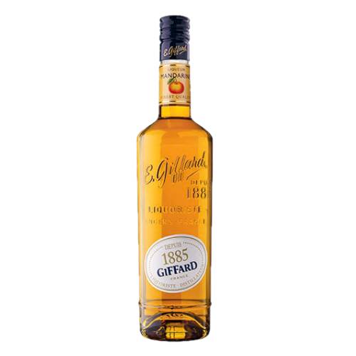Mandarine Liqueur - Mandarine flavoured liqueur with bright color.