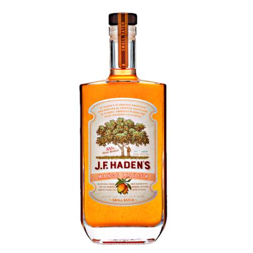 Hadens Mango Liqueur is a craft mango liqueur made from mangoes with no artificial colors or flavors.
