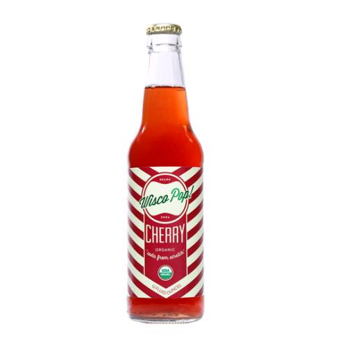 Maraschino Soda - Soda flavoured with maraschino juice.
