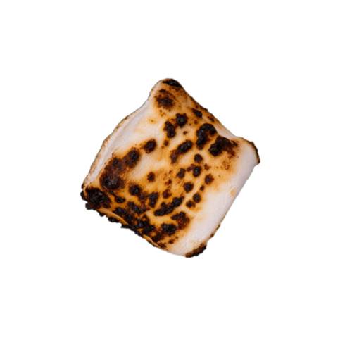 Marshmallow - A marshmallow is a sugar based candy or type of sweets that in its modern form typically consists of sugar water and gelatin whipped to a squishy consistency molded into small cylindrical pieces and coated with corn starch.
