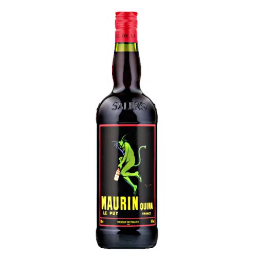 Maurin Quina - Maurin Quina is an aperitif with the scents of small black cherry and sweet almonds created in 1884 in Puy en Velay famous through the famous poster To the Devil designed for the brand in 1906 by the renowned poster Leon Cappiello.