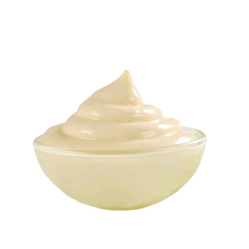 Mayonnaise - Mayonnaise informally mayo is a thick cold condiment it is a stable emulsion of oil egg yolk and acid either vinegar or lemon juice.
