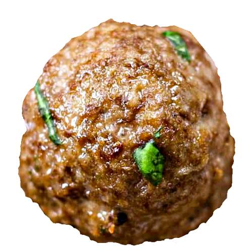 Beef Meat Ball is made by grounding beef meat into mince then adding other flavours then cook until golden brown.