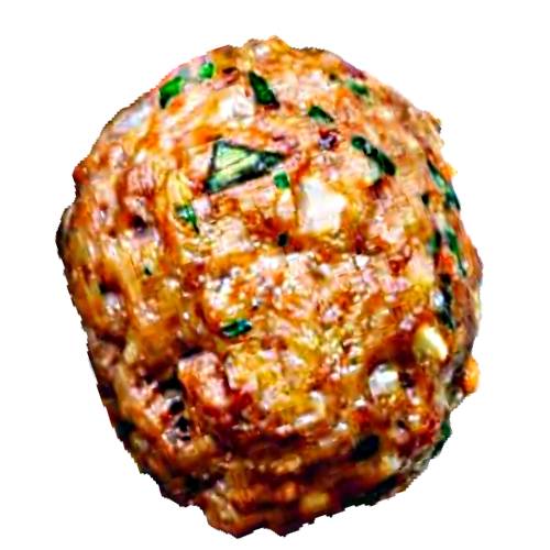 Fish Meatball is ground fish into mince then rolled into a ball and can flavour with herbs and spices and can be poached or fried.