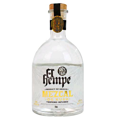 Mezcal Hemp - Hemp Mezcal made from roasted agave and then distilled with help for a rich tast of hemp.