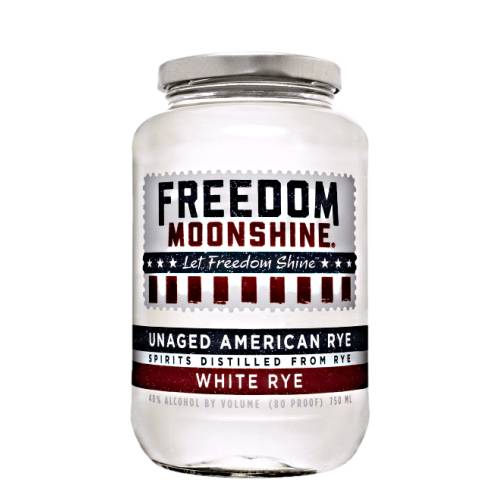 Moonshine Freedom - Freedom Moonshine is a masterful blend of Rye and Malted Barley is smooth enough to share and strong enough to bring people together.