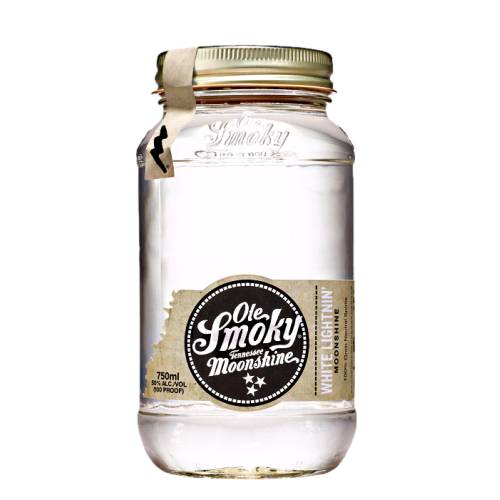 Moonshine Ole Smoky - Ole Smoky white lightning Tennessee moonshine is distilled from corn and real fruit juice.