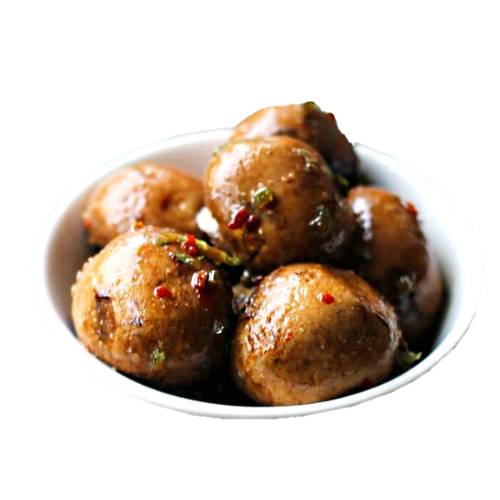 Mushroom Marinated - Marinated mushroom are mushroom cleaned and soak in oil herbs spices and acidic solutions like citrus or vinrgars.
