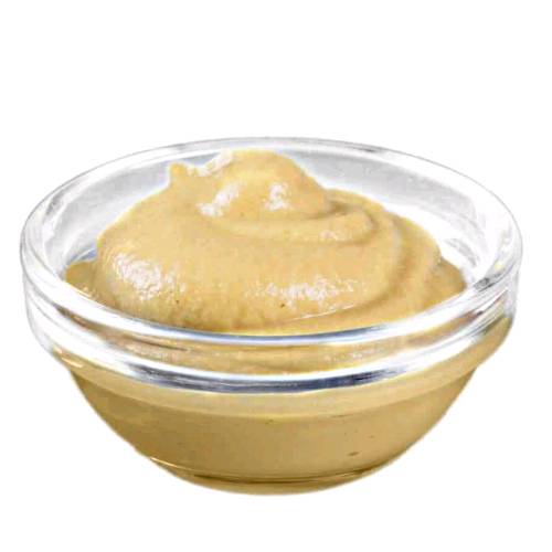 Dijon Mustard is alight brown color and usual ingredient of vinegar with verjuice the acidic green juice of unripe grapes.
