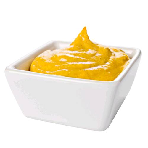 Mustard is a condiment made from the seeds of a mustard plant white and yellow mustard Sinapis alba and brown mustard Brassica juncea or black mustard Brassica nigra.