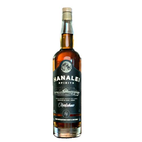 Okolehao Hanalei - Hanalei Okolehao made from Hawaiian Ti root is roasted over an open fire converting the starches to sugars adding to the complexity of flavors.