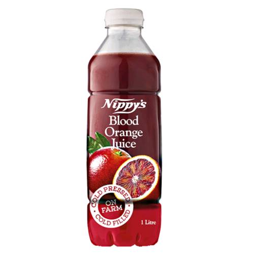 Orange Blood Juice - Blood Orange Juice is the liquid from pulping the fruit then strain into a bright red fruit juice.