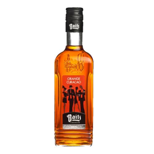 Orange Liqueur Baitz - Baitz orange is an excellent example of a rich and juicy in flavour and with a pleasant fruity fragrant nose. The colour is burnished orange typical of the fruit.