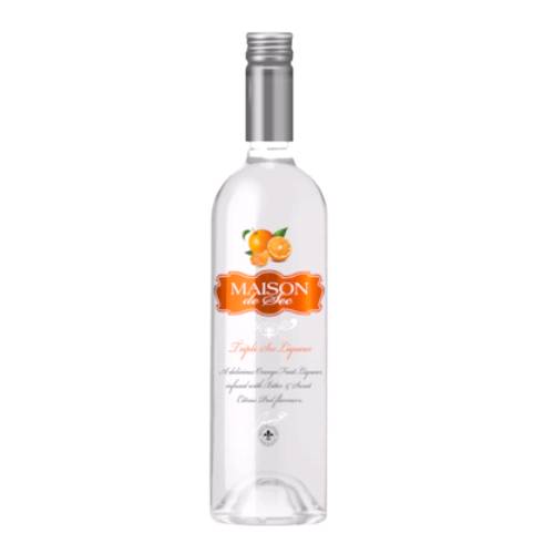 Orange Liqueur Maison - Delicious orange fruit flavours infused with sour and sweet citrus Triple Sec.