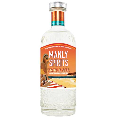 Orange Liqueur Manly Spirits - Manly Spirits Orange Liqueur is a zesty and mandarin flavour on classic triple sec bursts with sweet citrus a pop and tang.