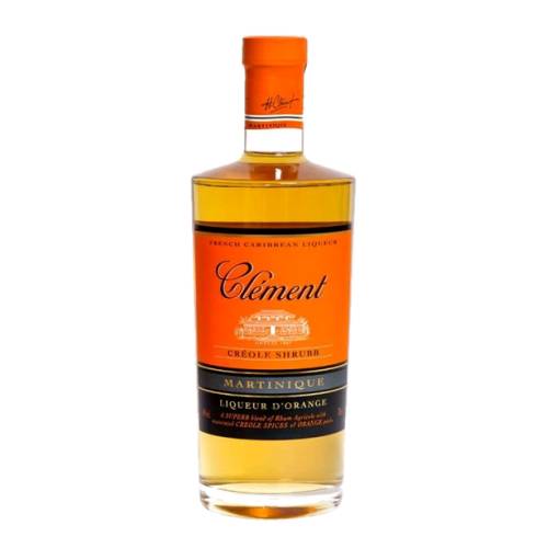 Orange Liqueur Rhum Clement - Marnique is a orange blend of the finest white and aged Agricole Rhums married with macerated Creole spices and sun bleached sour orange peels.